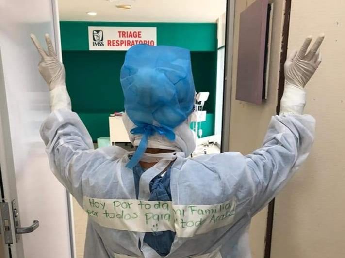 La batalla contra el coronavirus, vista a través del personal de salud