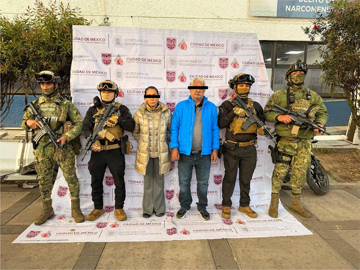 Marina ejecuta cinco operativos contra el crimen en CDMX